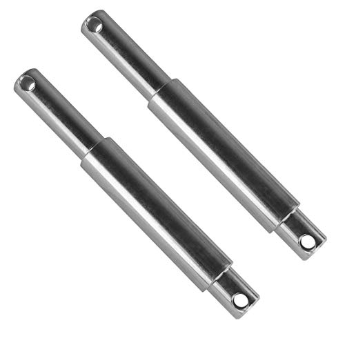 Unterlenker Stufenbolzen | Kat 1-2 | 204 mm Gesamtlänge | 2 Stück | Bolzen | Kategorie | Unterlenker | Oberlenker | Frontlader | Dreipunktaufnahme | 3-Punkt | Traktor | Trecker von Generisch