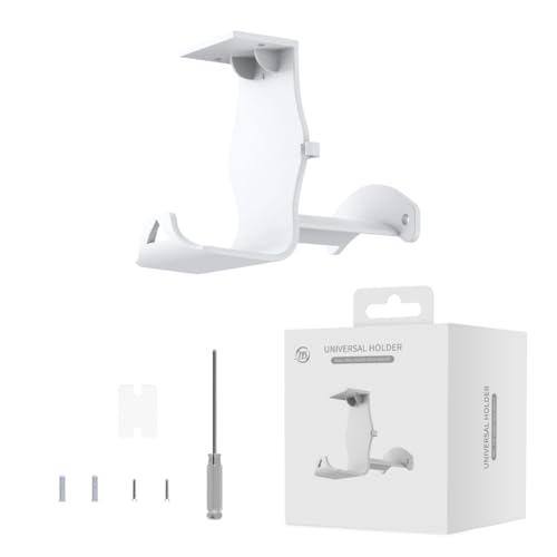 Untertisch-/Wandhalterung, Universal-Game-Controller-Halterung, Aufhänger mit Gaming-Kopfhörer-Ständer, Controller-Wandständer, Wandregal, Wandhalterung für Switch Pro/Xbox/PS5/PS4 Untertisch-/Wandhalterung, Universal-Game-Controller-Halterung, Aufhänger mit Gaming-Kopfhörer-Ständer, Controller-Wandständer, Wandregal, Wandhalterung für Switch Pro/Xbox/PS5/PS4 von Generisch