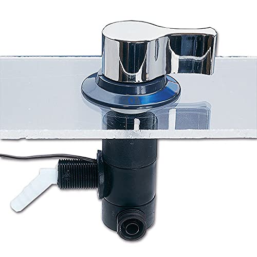 Untertischarmatur aus ABS STYLE 2000 Reich. Loch mit 20 mm Durchmesser. Mikroschalter max. 4 A. Mit Schlauchhalterung von Generisch