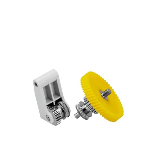 Upgrade gehärtetem Stahl Extruder Gear Assembly for 3D-Drucker Nickel Plating Verschleißfesten(Silver) von Generisch
