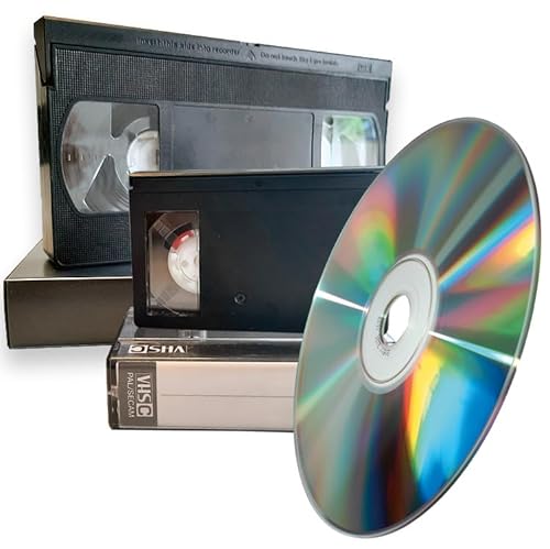 VHS Videokassetten digitalisieren auf DVD (bis 180 Minuten) von Generisch