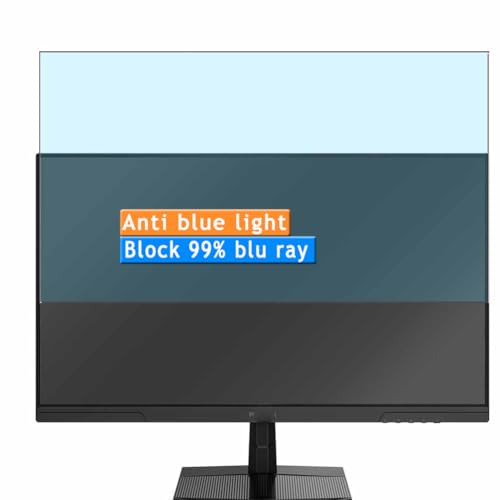 Vaxson 2 Stück Anti Blaulicht Schutzfolie, kompatibel mit MAXZEN MGM27IC03 27" Monitor, Display Bluelight folie folien （ nicht Panzer Schutz Glas folie SchutzGlas nicht PanzerGlas ） von Generisch