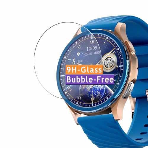 Vaxson 3 Stück 9H Panzer Schutz Glas kompatibel mit SMART R H16 smartwatch smart watch smart watch smartwatch, Schutzfolie Display schutz folie Panzerfolie SchutzGlas folien PanzerGlas von Generisch