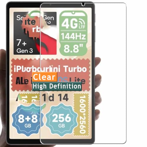 Vaxson 3 Stück Schutzfolie kompatibel mit ALLDOCUBE iPlay 70 mini Ultra 8.8" Tablet, Display folie folien Displayschutzfolie （ nicht Panzer Schutz Glas folie SchutzGlas nicht PanzerGlas ） von Generisch