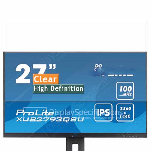Vaxson 3 Stück Schutzfolie kompatibel mit Iiyama ProLite XUB2793QSU-B7 27" Monitor, Display folie folien Displayschutzfolie （ nicht Panzer Schutz Glas folie SchutzGlas nicht PanzerGlas ） von Generisch
