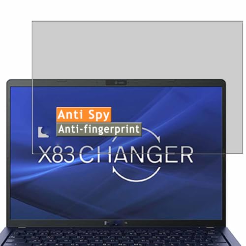 Vaxson Anti Spy Schutzfolie, kompatibel mit TOSHIBA dynabook X83/LY 13.3" Laptop, Display folie Displayschutzfolie （ nicht Panzer Schutz Glas folie SchutzGlas nicht PanzerGlas ） von Generisch