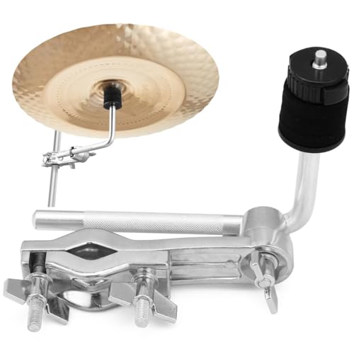 Verstellbare Beckenverlängerung L Rod mit Klemme, Schnellspannmutter, Metall Drum Set Aufsatz für Becken Verstellbare Beckenverlängerung L Rod mit Klemme, Schnellspannmutter, Metall Drum Set Aufsatz für Becken von Generisch