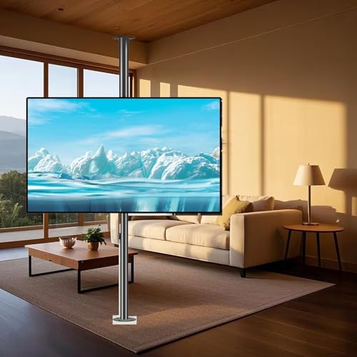 Verstellbare TV-Deckenhalterung, 360° drehbarer Ständer für 32-75 Zoll LED-LCD-Fernseher, Schwenkrahmen, perfekt für Wand und Boden, ideal für Zuhause oder Büro Verstellbare TV-Deckenhalterung, 360° drehbarer Ständer für 32-75 Zoll LED-LCD-Fernseher, Schwenkrahmen, perfekt für Wand und Boden, ideal für Zuhause oder Büro von Generisch