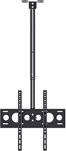 Verstellbare TV-Deckenhalterung für 32–50 LCD-Bildschirme, hält bis zu 40 kg, passend für die meisten Fernseher mit maximalem Lochabstand 400 x 400 mm, TV-Halterungsständer Verstellbare TV-Deckenhalterung für 32–50 LCD-Bildschirme, hält bis zu 40 kg, passend für die meisten Fernseher mit maximalem Lochabstand 400 x 400 mm, TV-Halterungsständer von Generisch