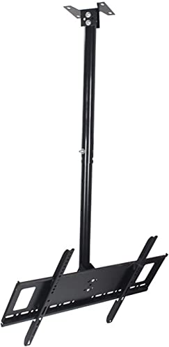 Verstellbare TV-Deckenhalterung mit Teleskophöhe, neigbar und schwenkbar für sicheres Betrachten, unterstützt bis zu 37,2 kg, ideal für platzsparende Heimkino-Setup Verstellbare TV-Deckenhalterung mit Teleskophöhe, neigbar und schwenkbar für sicheres Betrachten, unterstützt bis zu 37,2 kg, ideal für platzsparende Heimkino-Setup von Generisch