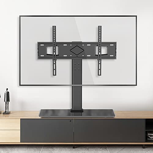 Verstellbarer TV-Ständer mit Schwenkhalterung, höhenverstellbarer Tischfuß für 26-55 Zoll LCD-Fernseher, dreifacher Fallschutz, stabile TV-Wandhalterungslösung Verstellbarer TV-Ständer mit Schwenkhalterung, höhenverstellbarer Tischfuß für 26-55 Zoll LCD-Fernseher, dreifacher Fallschutz, stabile TV-Wandhalterungslösung von Generisch