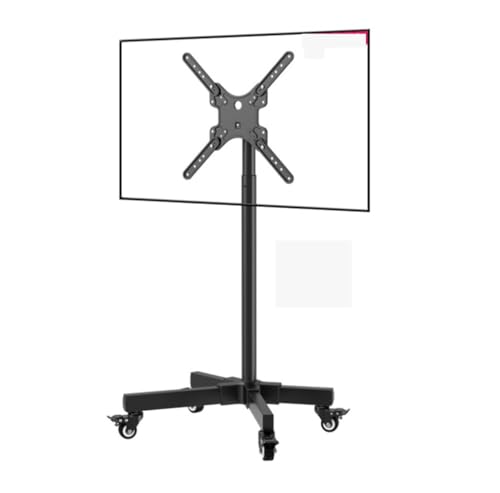 Verstellbarer mobiler TV-Ständer für 14-55-Zoll-Fernseher, Rollwagen mit Rollen, unterstützt bis zu 39,9 kg, VESA 400 x 400 mm, perfekt für Zuhause und Büro Verstellbarer mobiler TV-Ständer für 14-55-Zoll-Fernseher, Rollwagen mit Rollen, unterstützt bis zu 39,9 kg, VESA 400 x 400 mm, perfekt für Zuhause und Büro von Generisch