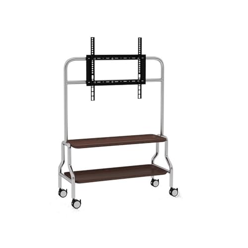 Verstellbarer rollbarer TV-Ständer, tragbarer Wagen für 40-80-Zoll-Bildschirme, ideal für Heimbüro und Hotel Verstellbarer rollbarer TV-Ständer, tragbarer Wagen für 40-80-Zoll-Bildschirme, ideal für Heimbüro und Hotel von Generisch