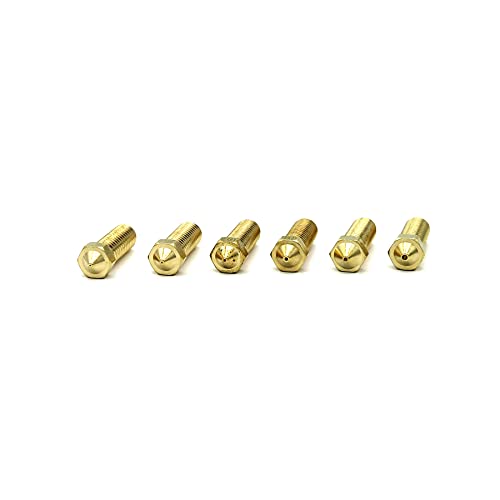 Volcano hotend nozzle Düse, 0.3 0.4 0.6 0.8 1.0 1.2mm, günstig, Messing, Artillery Sidewinder X1 Genius (1.2mm) von Generisch