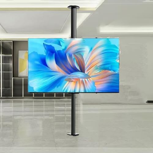 Vollbewegliche drehbare TV-Halterung – 360 Grad drehbarer Rahmen für LCD-Fernseher, Bodenständer, Schrank und Trennwandhalterung, verbessert den Betrachtungswinkel in jedem Raum Vollbewegliche drehbare TV-Halterung – 360 Grad drehbarer Rahmen für LCD-Fernseher, Bodenständer, Schrank und Trennwandhalterung, verbessert den Betrachtungswinkel in jedem Raum von Generisch
