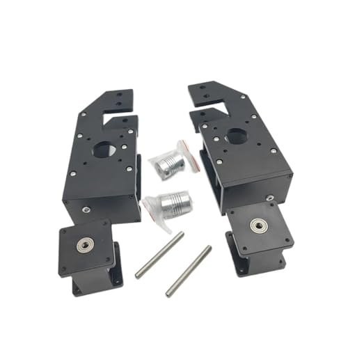 Vollmetall-AWD-Mod mit Riemenspannern, kompatibel mit V-Core 3.1-Gehäuse, entkoppelter 3D-Drucker-AWD/Quad-Motor-Mod(Full kit) von Generisch