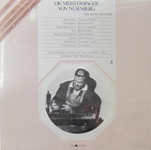 Wagner: Die Meistersinger von Nürnberg (Live-Mitschnitt: Turin 1962) [Schallplatte, 5 LP Box-Set] von Generisch