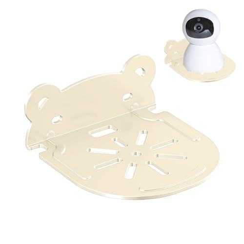 Wandhalterung für Überwachungskamera, Baby-Überwachungsgerät, Ablage, Media-Player, Wandhalterung, Organizer für Wohnzimmer, Kinderzimmer, Wohnheim von Generisch