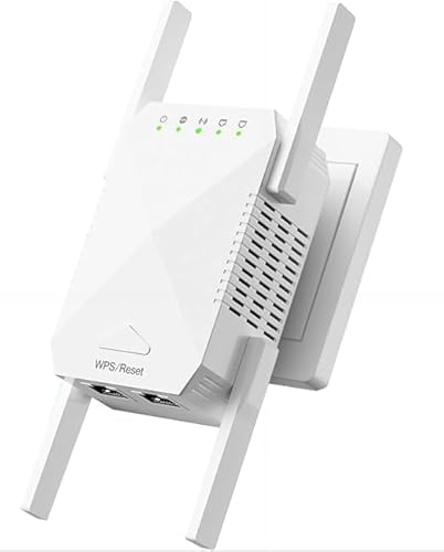 WiFi Repeater 1200Mbps Wifi Extender und Wireless Access Point verwendet zur Erweiterung der Netzwerkabdeckung Port Wifi Verstärker unterstützt Netzwerk mit 2,4 GHz Repeater Modus / AP Signal (weiß) WiFi Repeater 1200Mbps Wifi Extender und Wireless Access Point verwendet zur Erweiterung der Netzwerkabdeckung Port Wifi Verstärker unterstützt Netzwerk mit 2,4 GHz Repeater Modus / AP Signal (weiß) von Generisch