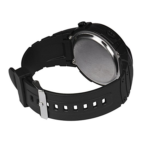 World Time Watch LCD Digital Stoppuhr Datum Gummi Sport Armbanduhr, weiß, Einheitsgröße World Time Watch LCD Digital Stoppuhr Datum Gummi Sport Armbanduhr, weiß, Einheitsgröße von Generisch