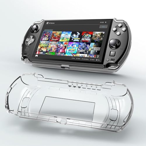 Zshion Silikon Hülle für GPD Win 4 2024,Ultradünne Klare Weiche TPU Cover für das GPD Win 4 (Transparent) von Generisch