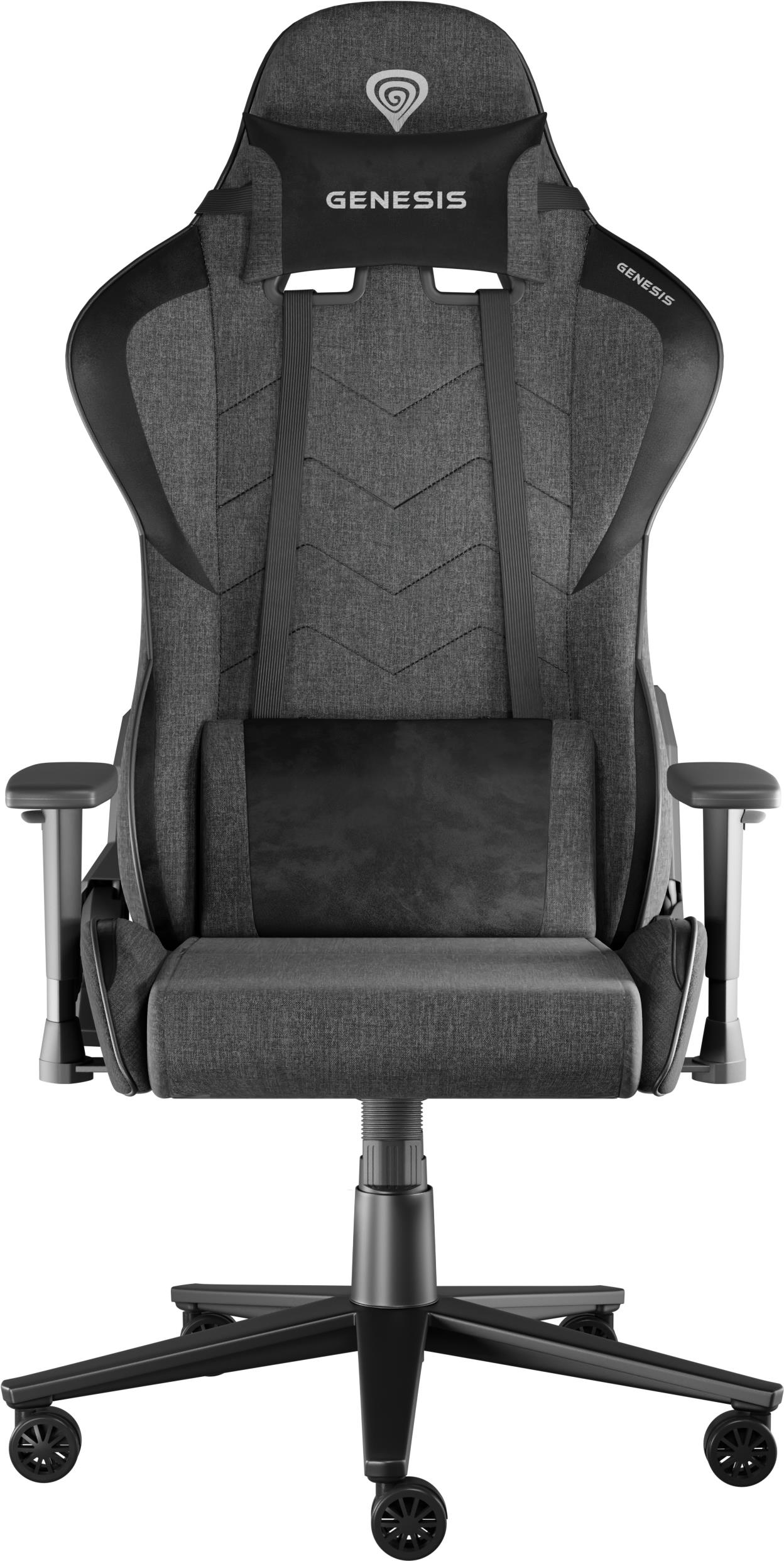 GENESIS Nitro 550 G2 Gaming-Sessel Gepolsterter Sitz Schwarz - Grau (NFG-2112) von Genesis