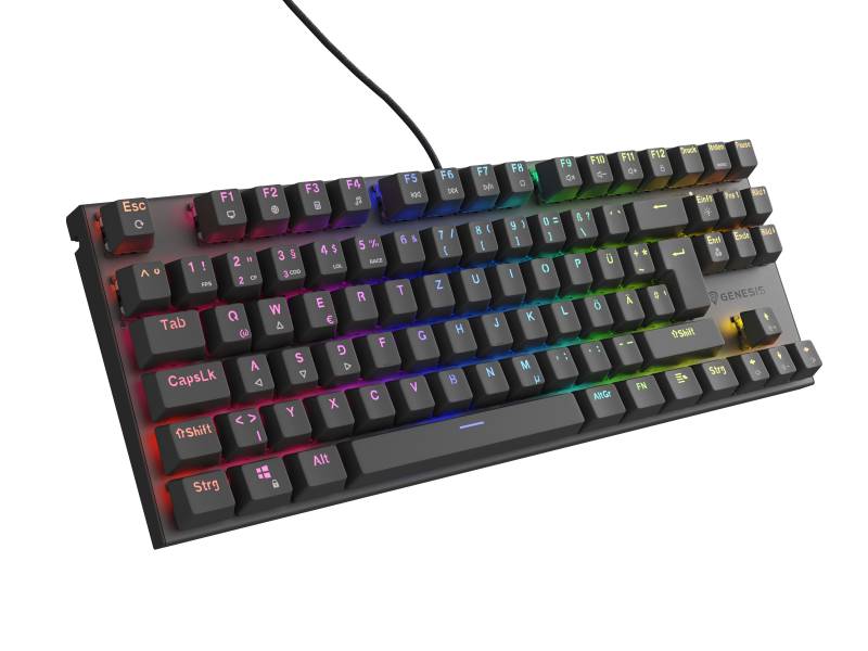Genesis Gaming Tastatur THOR 303 TKL brown kabelgeb. (DE) von Genesis