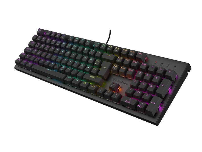 Genesis Gaming Tastatur THOR 303 brown kabelgeb. (DE) von Genesis