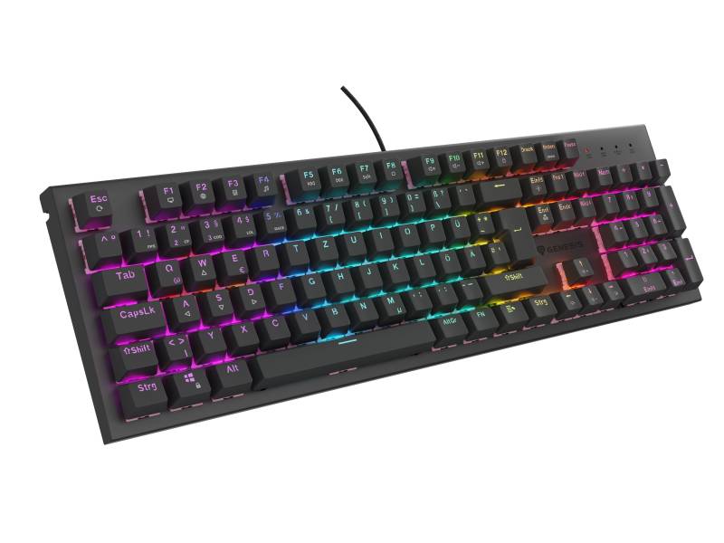 Genesis Gaming Tastatur THOR 303 silent kabelgeb. (DE) von Genesis