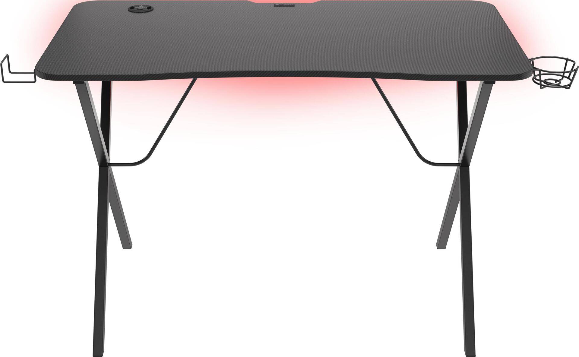 Genesis Gaming Tisch HOLM 200 RGB schwarz (113cm x 75cm) (NDS-1606) von Genesis