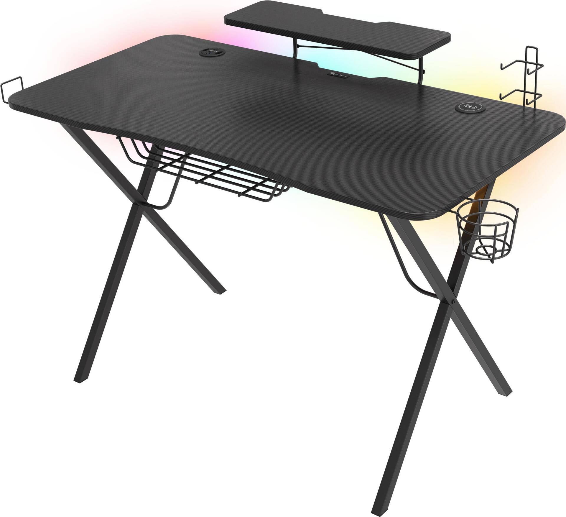 Genesis Gaming Tisch HOLM 300 RGB schwarz (120cm x 75cm) (NDS-1550) von Genesis