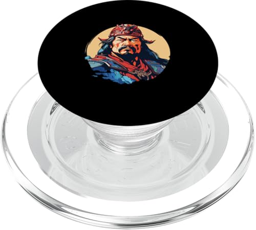 Dschingis Khan 80er Jahre Retro PopSockets PopGrip für MagSafe Dschingis Khan 80er Jahre Retro PopSockets PopGrip für MagSafe von Genghis Khan Art Style Designs For Historians