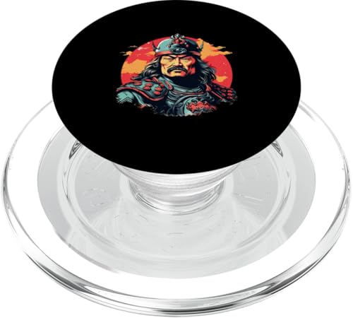 Dschingis Khan 80er Jahre Retro PopSockets PopGrip für MagSafe Dschingis Khan 80er Jahre Retro PopSockets PopGrip für MagSafe von Genghis Khan Art Style Designs For Historians
