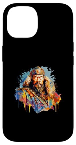 Dschingis Khan Impressionismus Hülle für iPhone 14 Dschingis Khan Impressionismus Hülle für iPhone 14 von Genghis Khan Art Style Designs For Historians