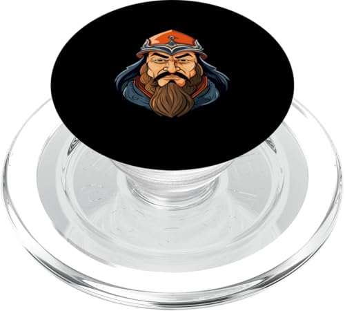 Dschingis Khan Karikatur PopSockets PopGrip für MagSafe Dschingis Khan Karikatur PopSockets PopGrip für MagSafe von Genghis Khan Art Style Designs For Historians