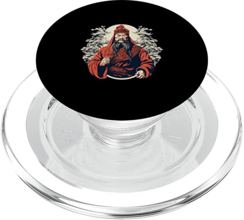 Dschingis Khan Propaganda PopSockets PopGrip für MagSafe Dschingis Khan Propaganda PopSockets PopGrip für MagSafe von Genghis Khan Art Style Designs For Historians