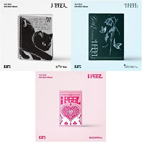 (G) I-DLE - I feel (6th Mini Album) CD+Pre-Order Benefit+Folded Poster (Random ver, 1 Folded Poster) von Genie Music