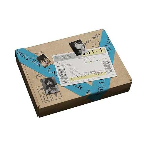 BTS - V Layover [Ver. 2 : BLUE] 1st Solo Album CD+Photocards+Poster+Letter+Photobook A+Photobook B+Postcards+Lyric Book+Checklist+(Extra BTS 6 Photocards+1 Double-Sided Photocard+Pocket Mirror) von Genie Music