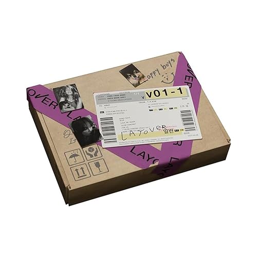 BTS - V Layover [Ver. 3 : PURPLE] 1st Solo Album CD+Photocards+Poster+Letter+Photobook A+Photobook B+Postcards+Lyric Book+Checklist+(Extra BTS 6 Photocards+1 Double-Sided Photocard+Pocket Mirror) von Genie Music