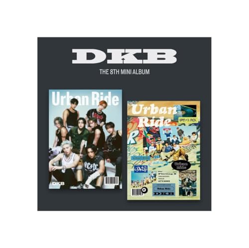 DKB DARK B - 8th Mini Album Urban Ride CD+Folded Poster (Random ver. (+1 Folded Poster)) von Genie Music