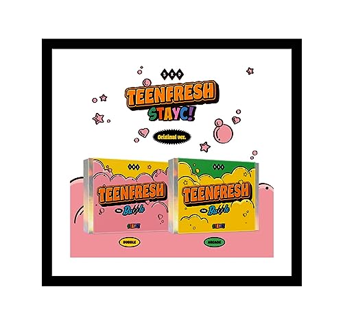 STAYC - TEENFRESH (3rd Mini Album) CD+Folded Poster (Random ver, 1 Folded Poster) von Genie Music