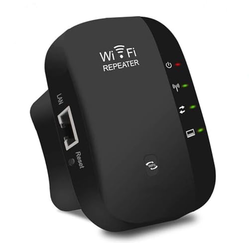 WLAN Verstärker WLAN Repeater, WLAN - Verstärker mit WPS, Internet Verstärker 300Mbit/s 2.4GHz mit Ethernet Port, Kompatibel Allen WLAN Geräten, Schwarz-G-6WK8C WLAN Verstärker WLAN Repeater, WLAN - Verstärker mit WPS, Internet Verstärker 300Mbit/s 2.4GHz mit Ethernet Port, Kompatibel Allen WLAN Geräten, Schwarz-G-6WK8C von Genie's Poems