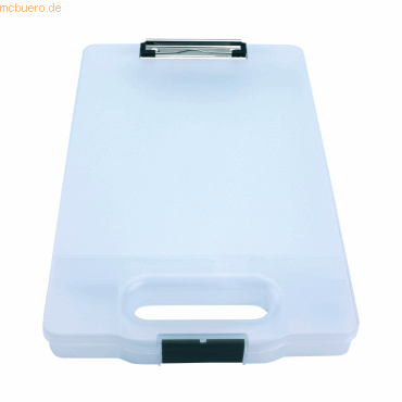 4 x Genie Klemmbrett CL 900T 12491 mit Aufbewahrungsfach transparent 4 x Genie Klemmbrett CL 900T 12491 mit Aufbewahrungsfach transparent von Genie