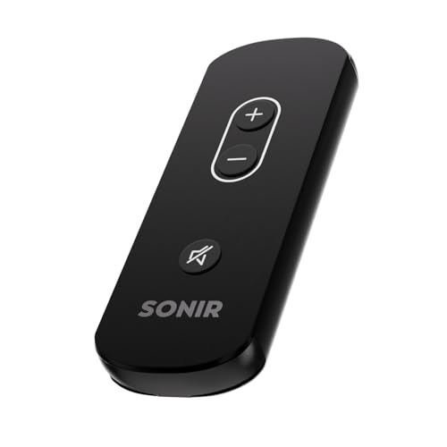 Fernbedienung – Robustes Aluminiumgehäuse, Elegantes Design, einfache Einrichtung – Kompatibel mit Sonos Arc Ultra, Arc SL, Beam (Gen 1 & 2), Ray, Amp (Gen 2), Playbase und Playbar (Schwarz) von Genie