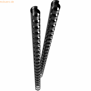 Genie Spiralbinderücken 8mm VE=25 Stück schwarz Genie Spiralbinderücken 8mm VE=25 Stück schwarz von Genie