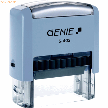 Genie Stempel S-402 selbstfärbend 4 Zeilen Genie Stempel S-402 selbstfärbend 4 Zeilen von Genie