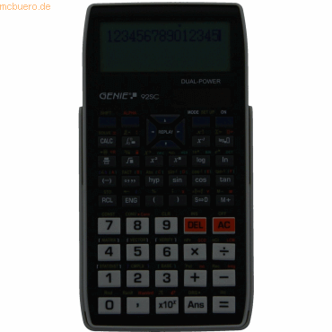 Genie Tschenrechner Genie 92SC schwarz Genie Tschenrechner Genie 92SC schwarz von Genie