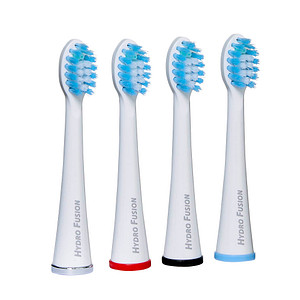 4 Genius Genius Dental Hydro Fusion Medium/Standard Zahnbürstenaufsätze von Genius