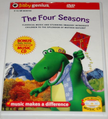 Baby Genius The Four Seasons w/bonus Music CD von Genius