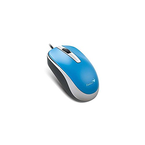 Genius DX-120 Blue Optische Maus, kabelgebunden, 1000 DPI USB von Genius